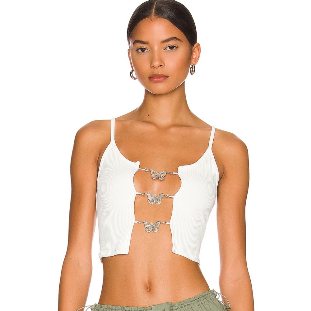Superdown Jhene Butterfly Top